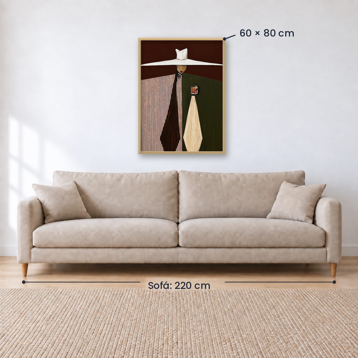 Cuadro Decorativo Abstractos, Ilustraciones Modernas XXXXVIII