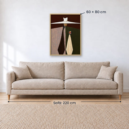 Cuadro Decorativo Abstractos, Ilustraciones Modernas XXXXVIII