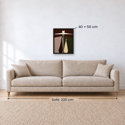 Cuadro Decorativo Abstractos, Ilustraciones Modernas XXXXVIII