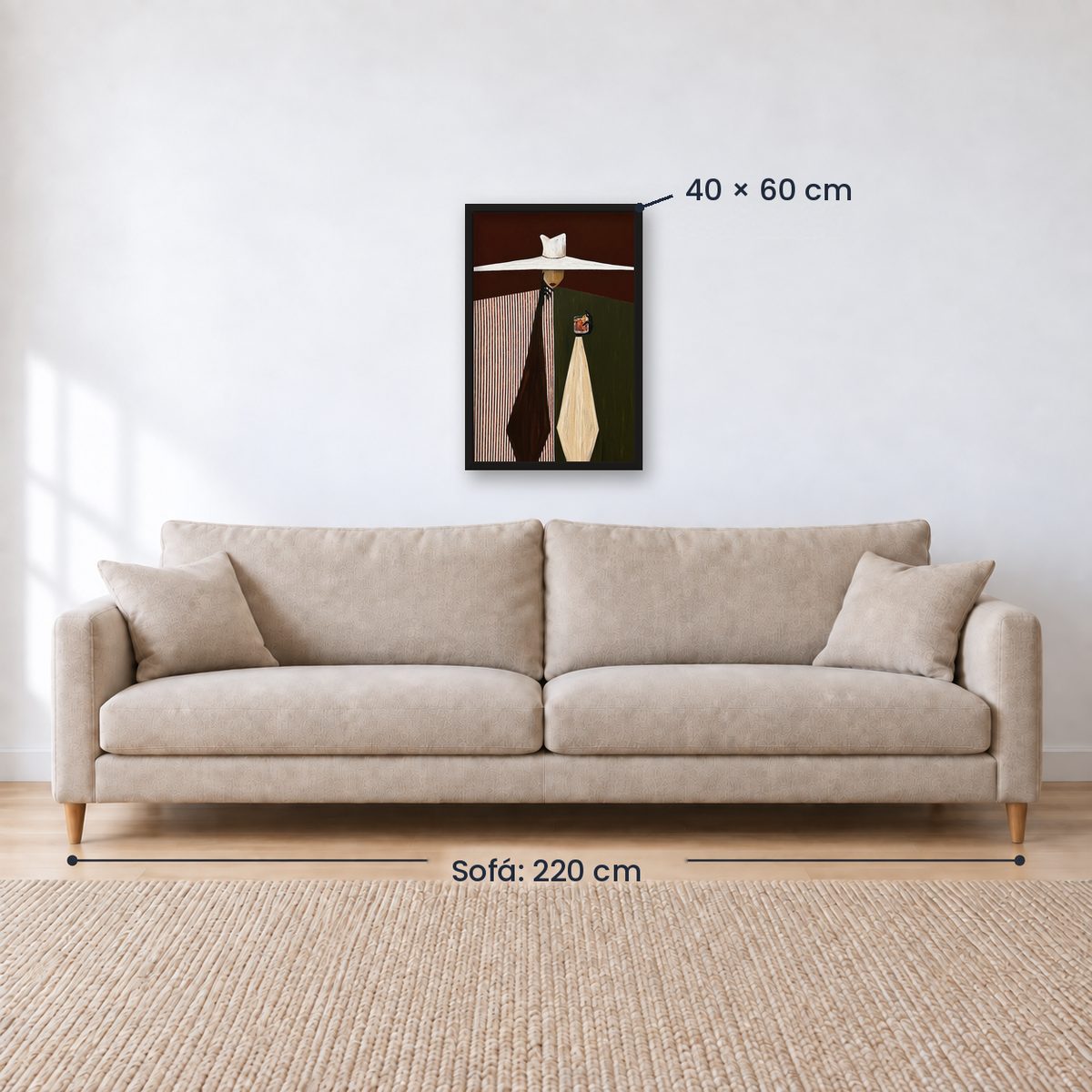 Cuadro Decorativo Abstractos, Ilustraciones Modernas XXXXVIII