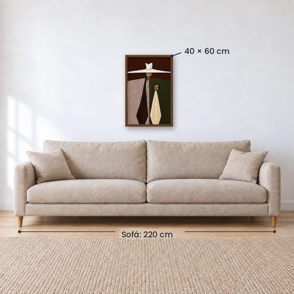 Cuadro Decorativo Abstractos, Ilustraciones Modernas XXXXVIII