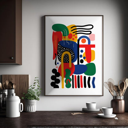 Cuadro Decorativo Abstractos, Modernos, Colección Colours in the Air I