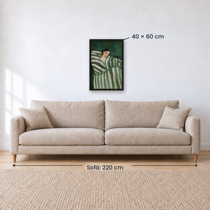 Cuadro Decorativo Abstractos, Modernos, Ilustraciones Modernas I