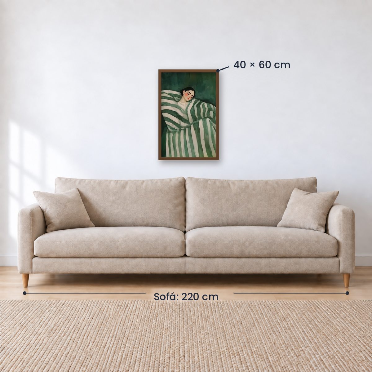 Cuadro Decorativo Abstractos, Modernos, Ilustraciones Modernas I