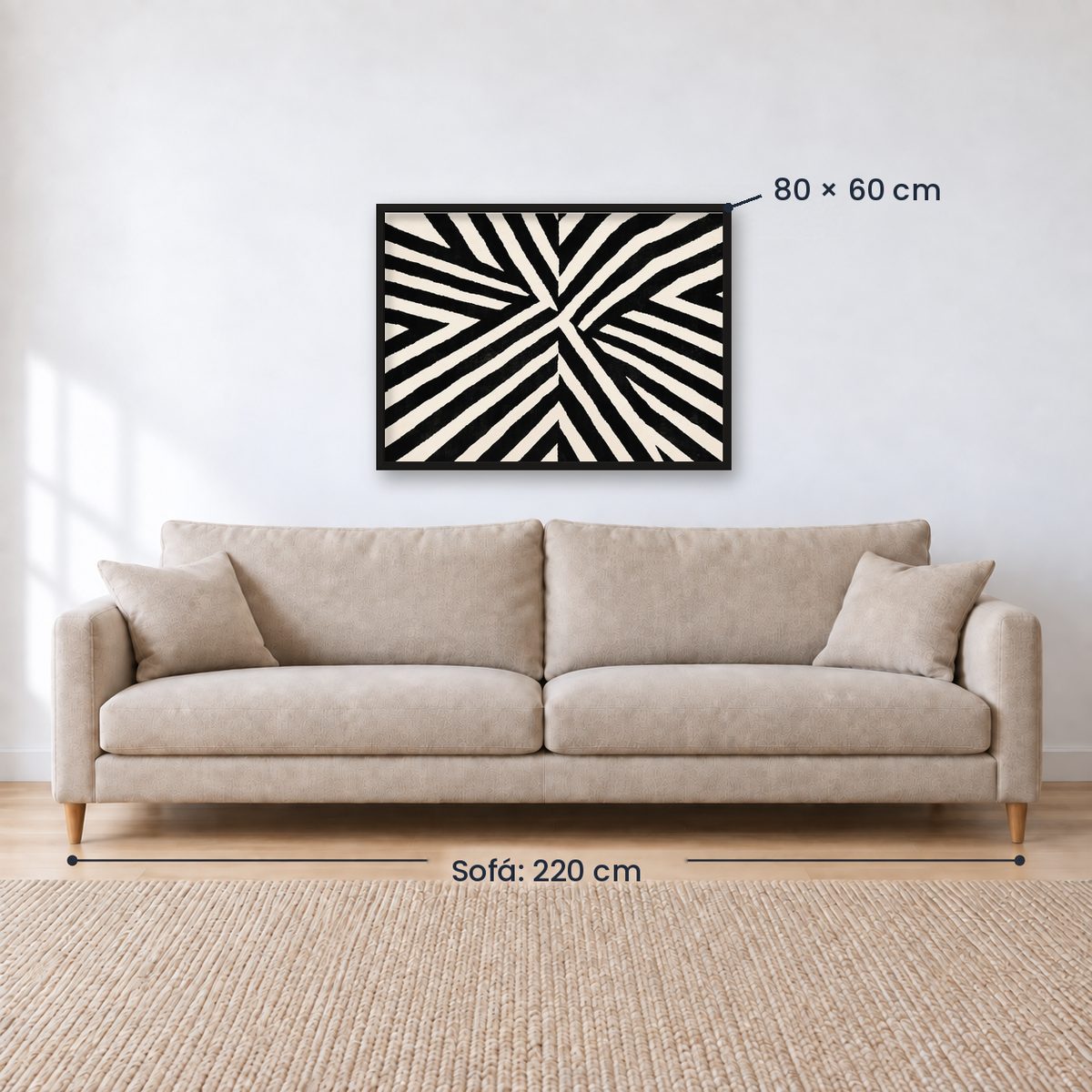 Cuadro Decorativo Abstractos, Modernos, Ilustraciones Modernas III