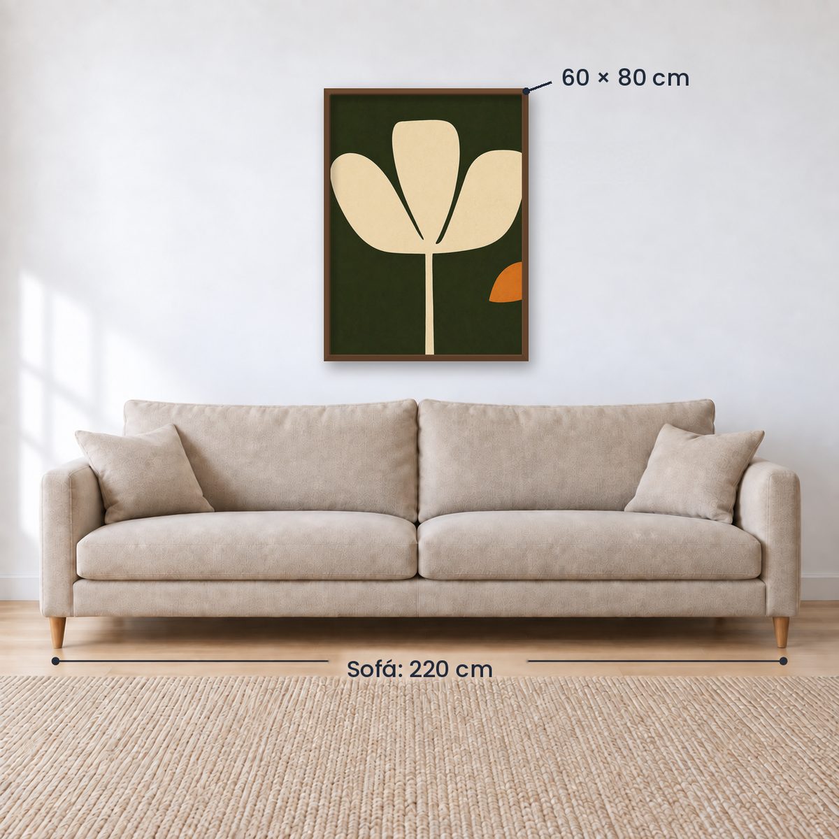 Cuadro Decorativo Abstractos, Modernos, Ilustraciones Modernas IV