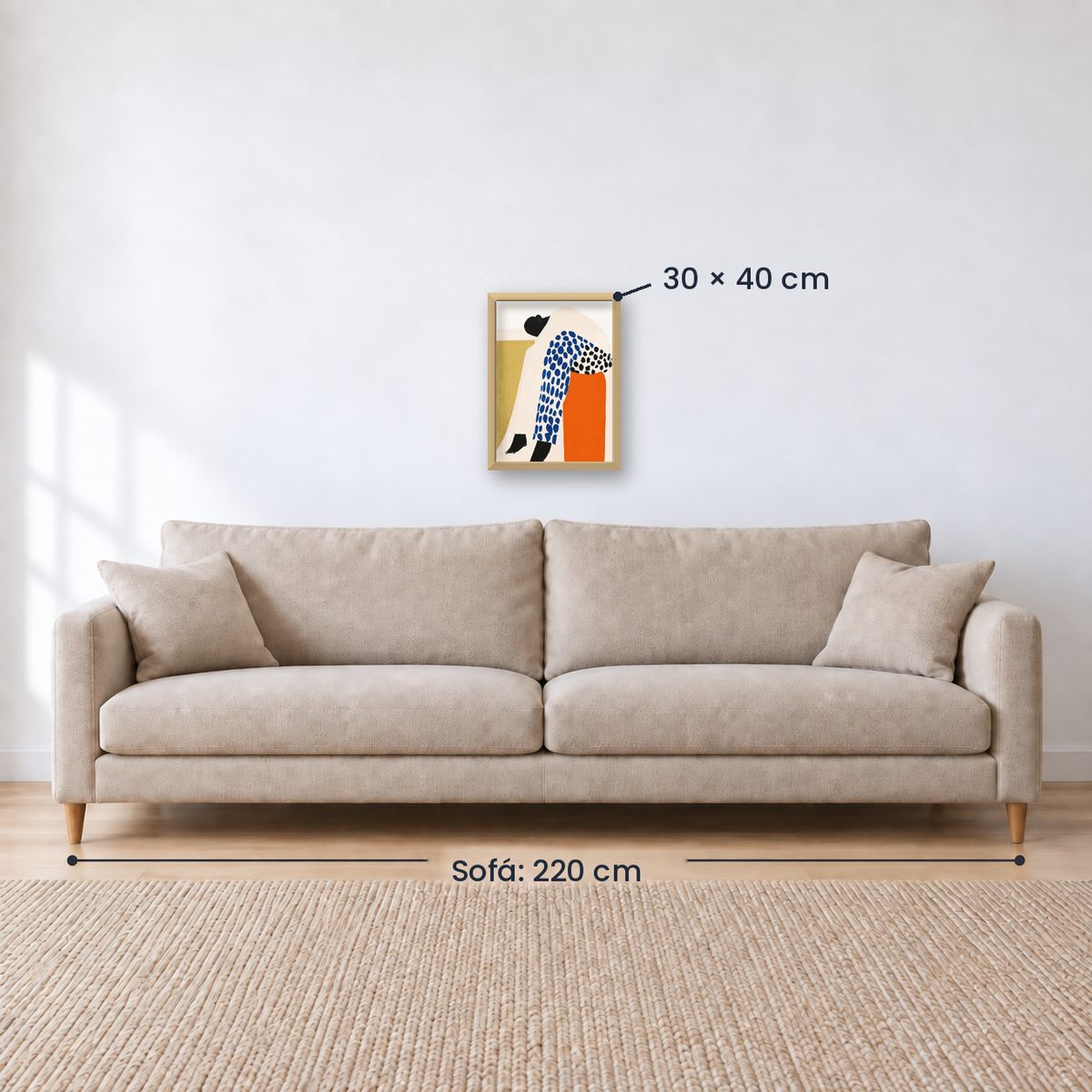 Cuadro Decorativo Abstractos, Modernos, Ilustraciones Modernas XVI