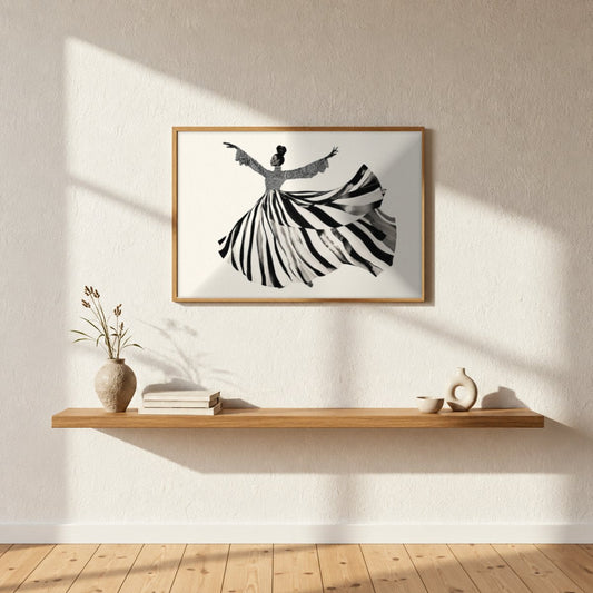 Cuadro Decorativo Abstractos, Modernos, Ilustraciones Modernas XVII