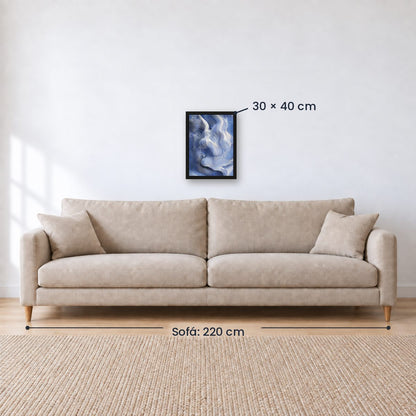 Cuadro Decorativo Azul como el mar AZUL I