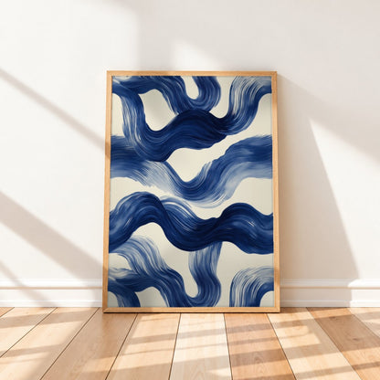 Cuadro Decorativo Azul como el mar AZUL III