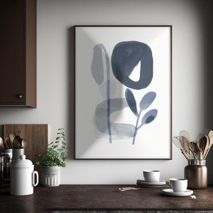 Cuadro Decorativo Azul como el mar AZUL VII