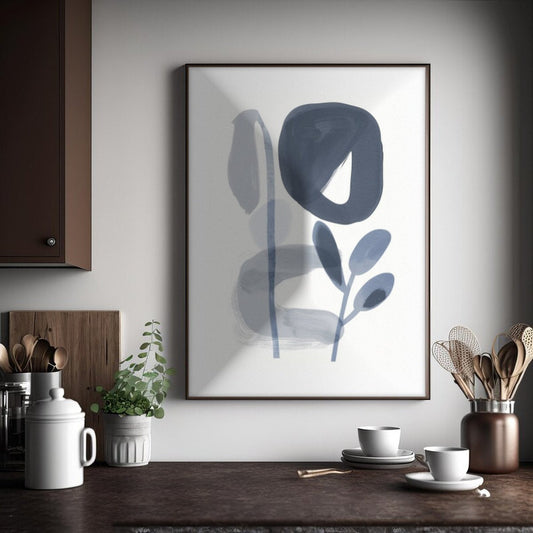 Cuadro Decorativo Azul como el mar AZUL VII