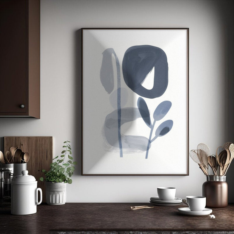 Cuadro Decorativo Azul como el mar AZUL VII