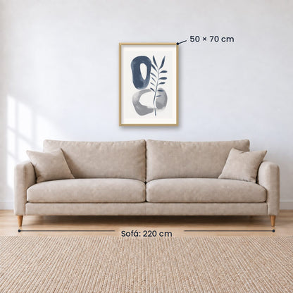 Cuadro Decorativo Azul como el mar AZUL VIII