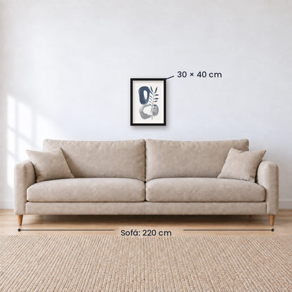 Cuadro Decorativo Azul como el mar AZUL VIII