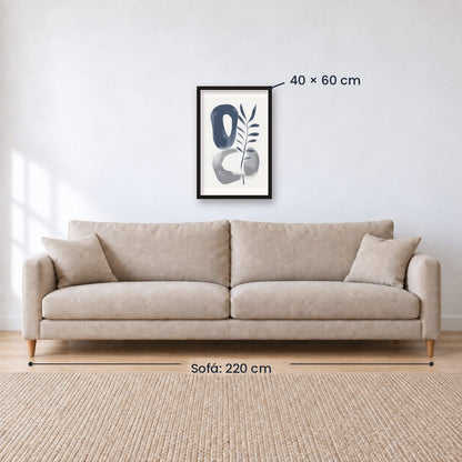 Cuadro Decorativo Azul como el mar AZUL VIII