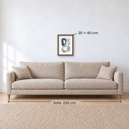 Cuadro Decorativo Azul como el mar AZUL VIII