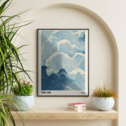 Cuadro Decorativo Azul como el mar AZUL XI