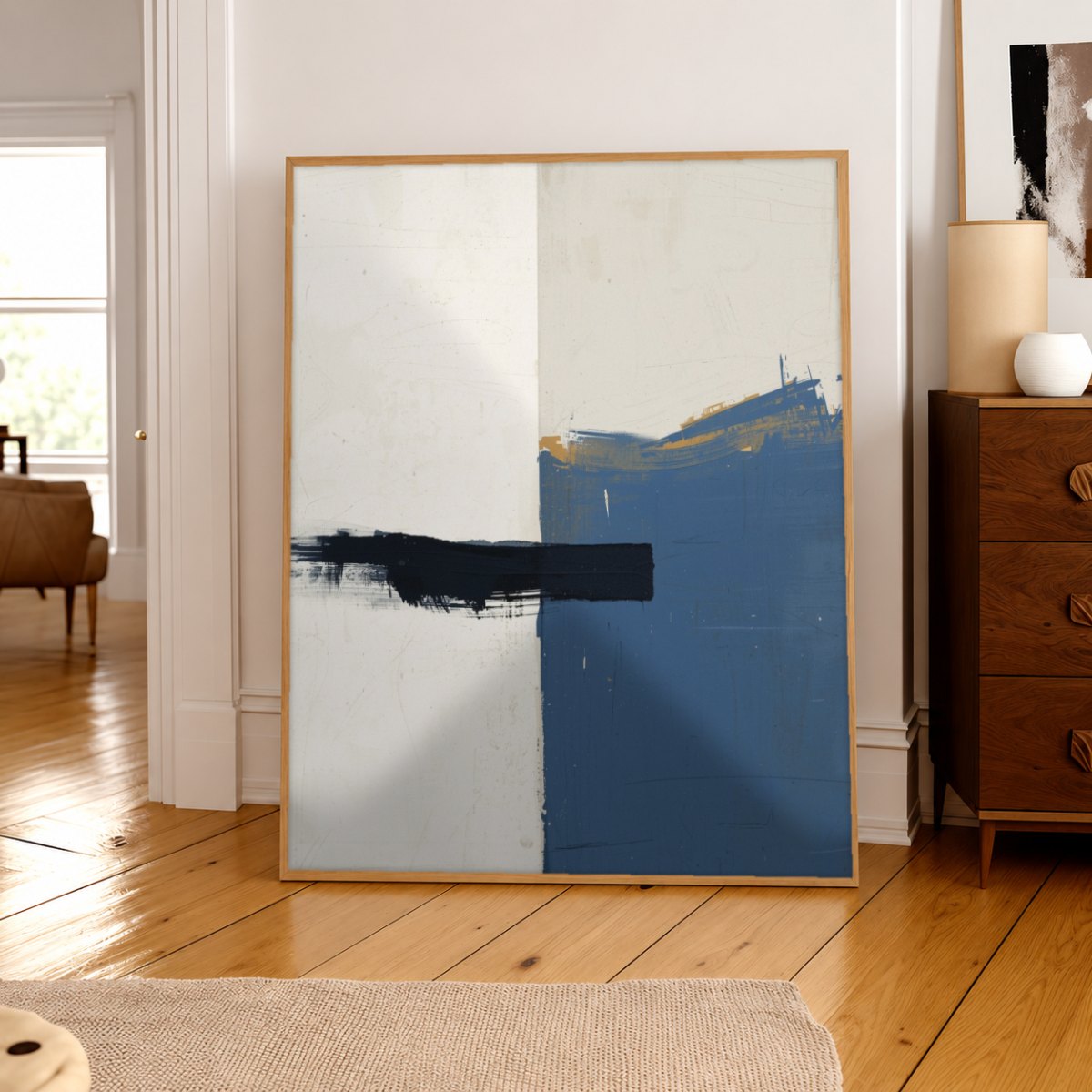 Cuadro Decorativo Azul como el mar AZUL XIX