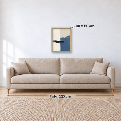 Cuadro Decorativo Azul como el mar AZUL XIX