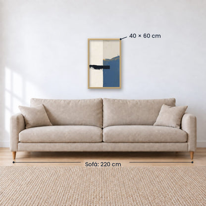 Cuadro Decorativo Azul como el mar AZUL XIX