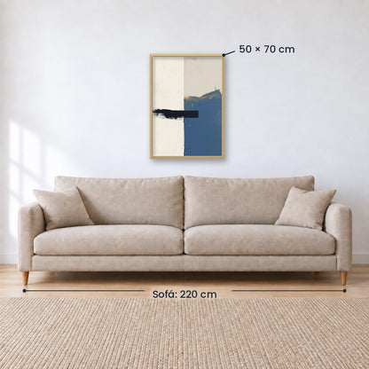 Cuadro Decorativo Azul como el mar AZUL XIX