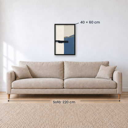 Cuadro Decorativo Azul como el mar AZUL XIX