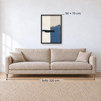 Cuadro Decorativo Azul como el mar AZUL XIX