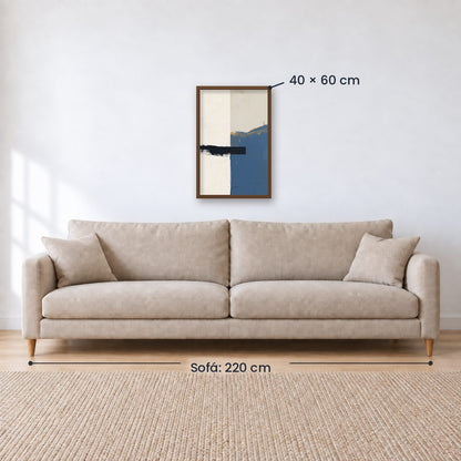 Cuadro Decorativo Azul como el mar AZUL XIX