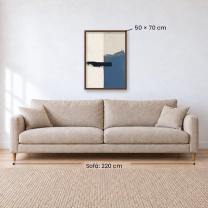Cuadro Decorativo Azul como el mar AZUL XIX