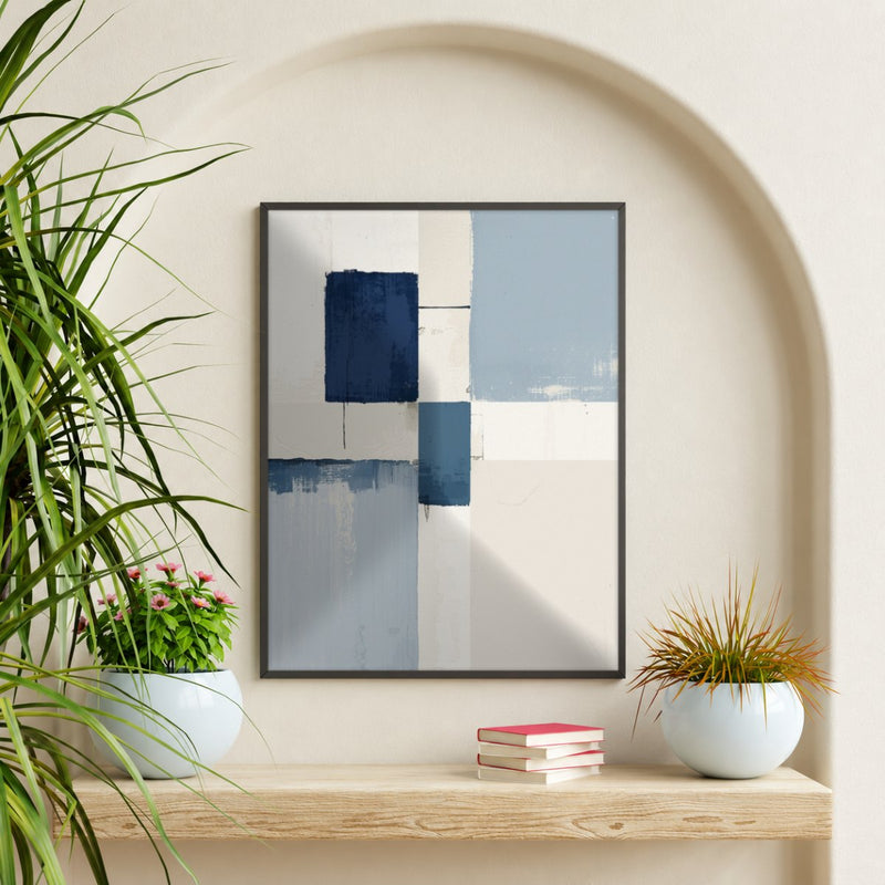 Cuadro Decorativo Azul como el mar AZUL XVI