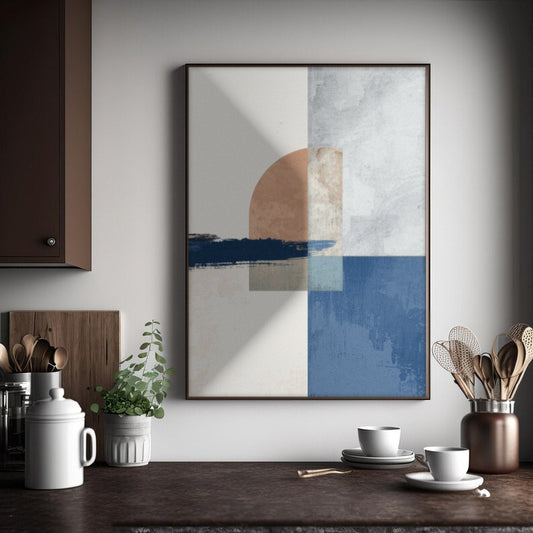 Cuadro Decorativo Azul como el mar AZUL XX