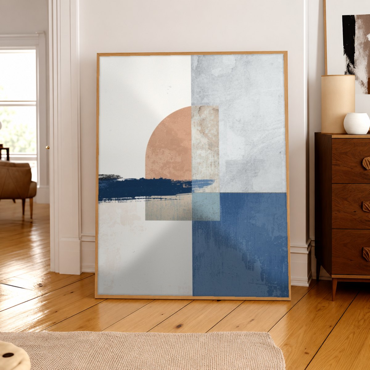Cuadro Decorativo Azul como el mar AZUL XX