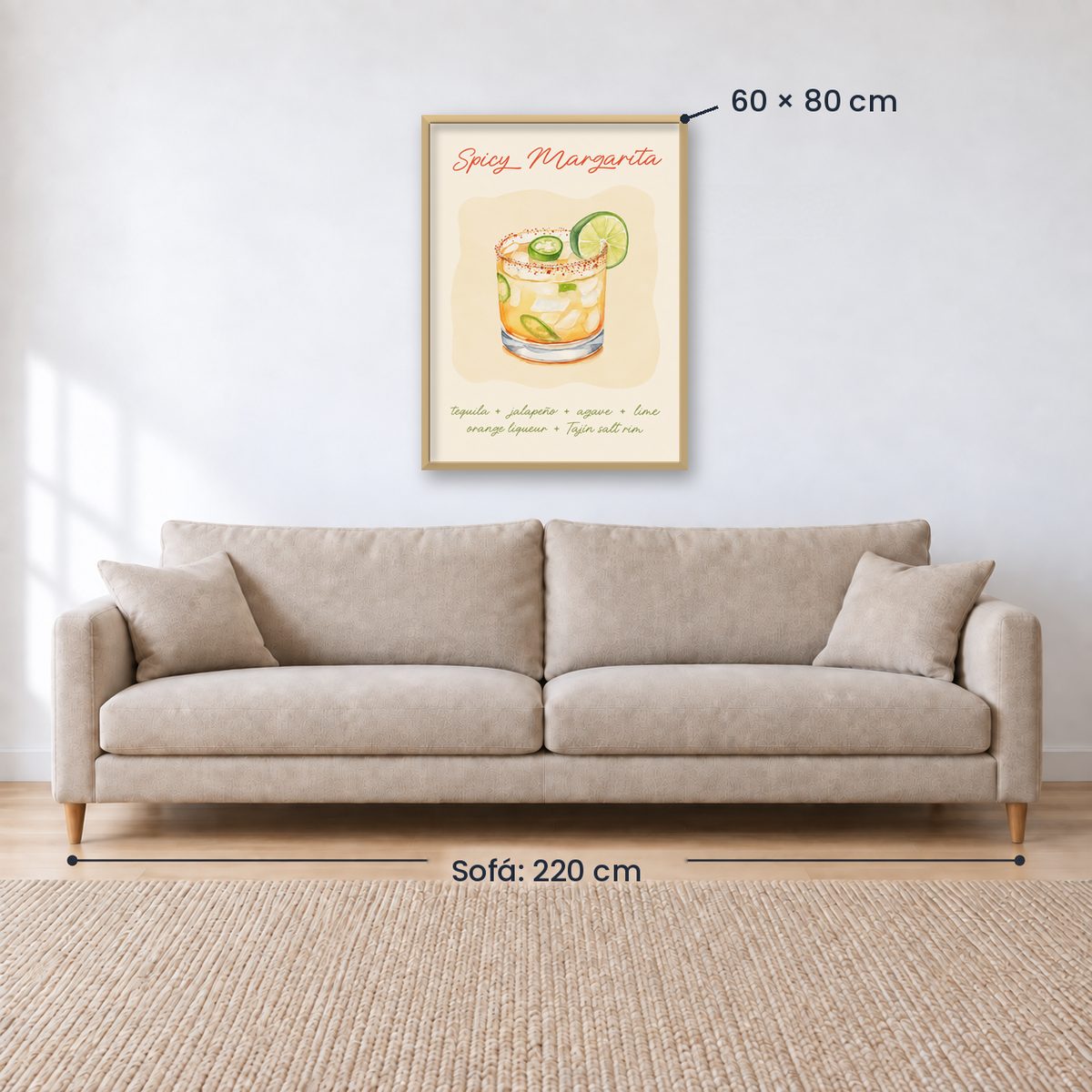 Cuadro Individual Barra, Bar, The Bar Wall, Tragos III