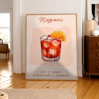 Cuadro Individual Barra, Tragos, The Bar Wall V