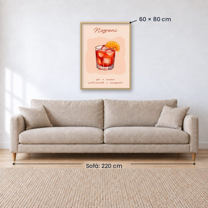 Cuadro Individual Barra, Tragos, The Bar Wall V