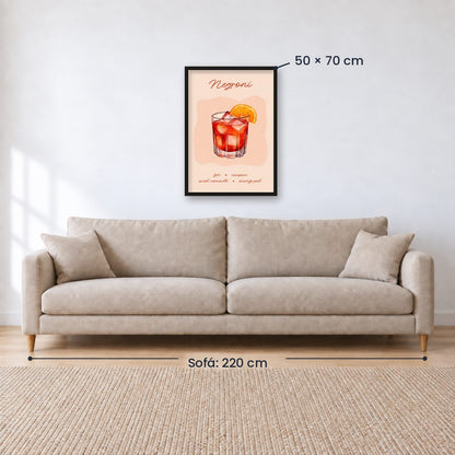 Cuadro Individual Barra, Tragos, The Bar Wall V