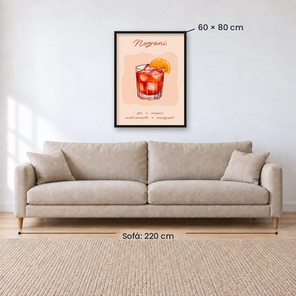 Cuadro Individual Barra, Tragos, The Bar Wall V