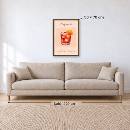 Cuadro Individual Barra, Tragos, The Bar Wall V