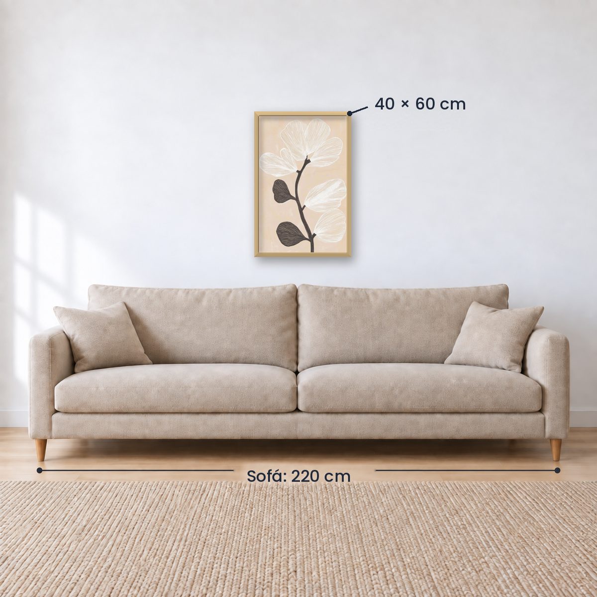 Cuadro Decorativo Botánicos, Plantas, Botanic Vibes XIX