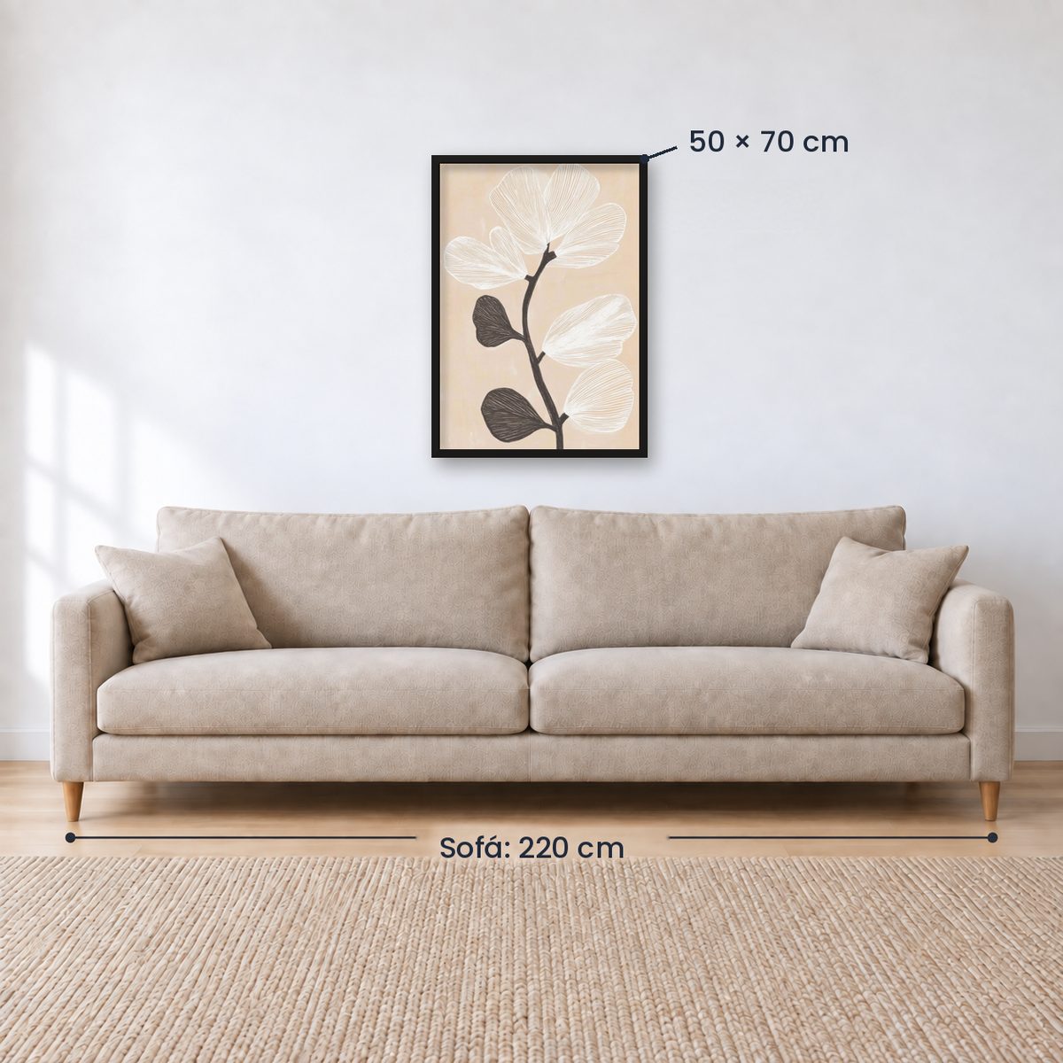 Cuadro Decorativo Botánicos, Plantas, Botanic Vibes XIX