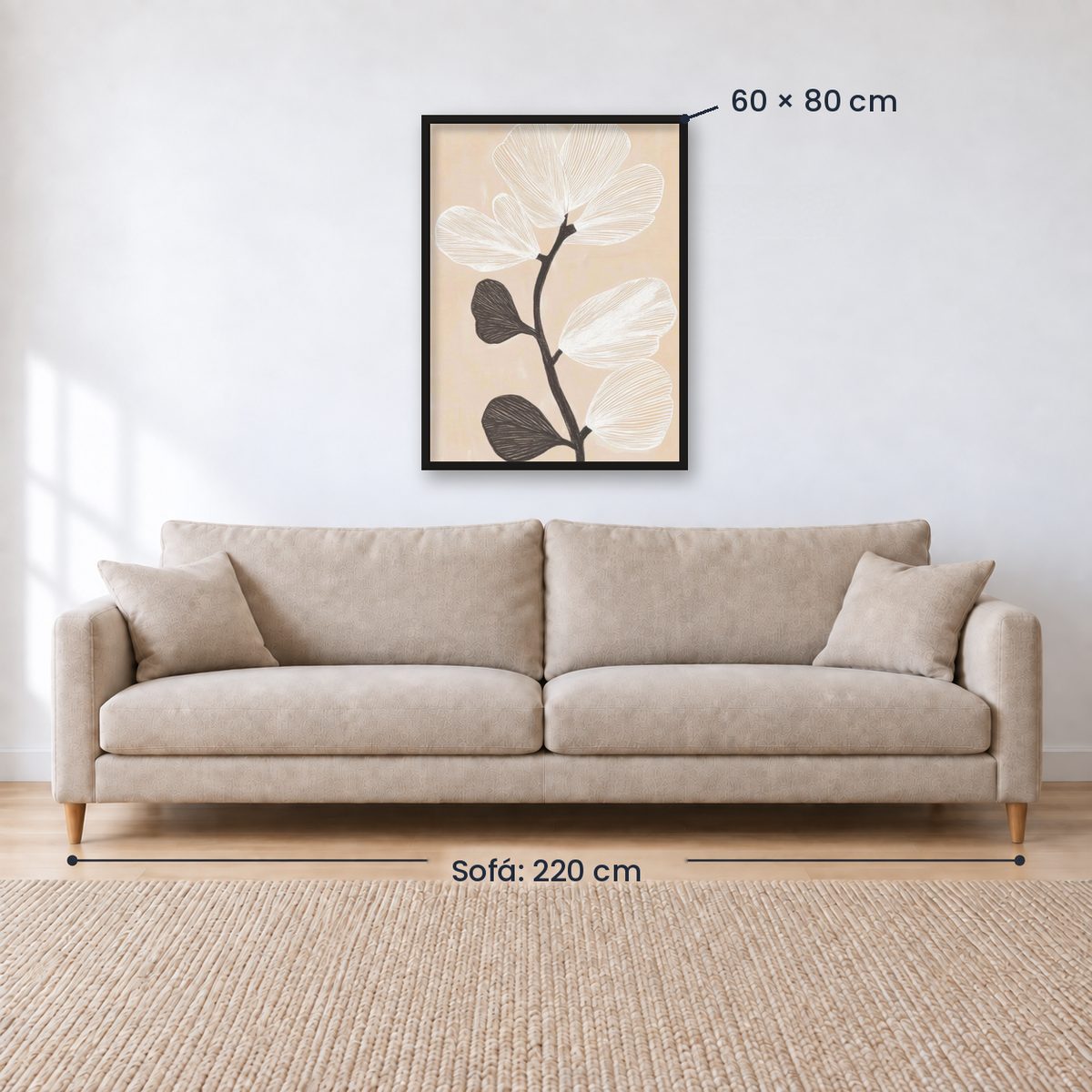 Cuadro Decorativo Botánicos, Plantas, Botanic Vibes XIX
