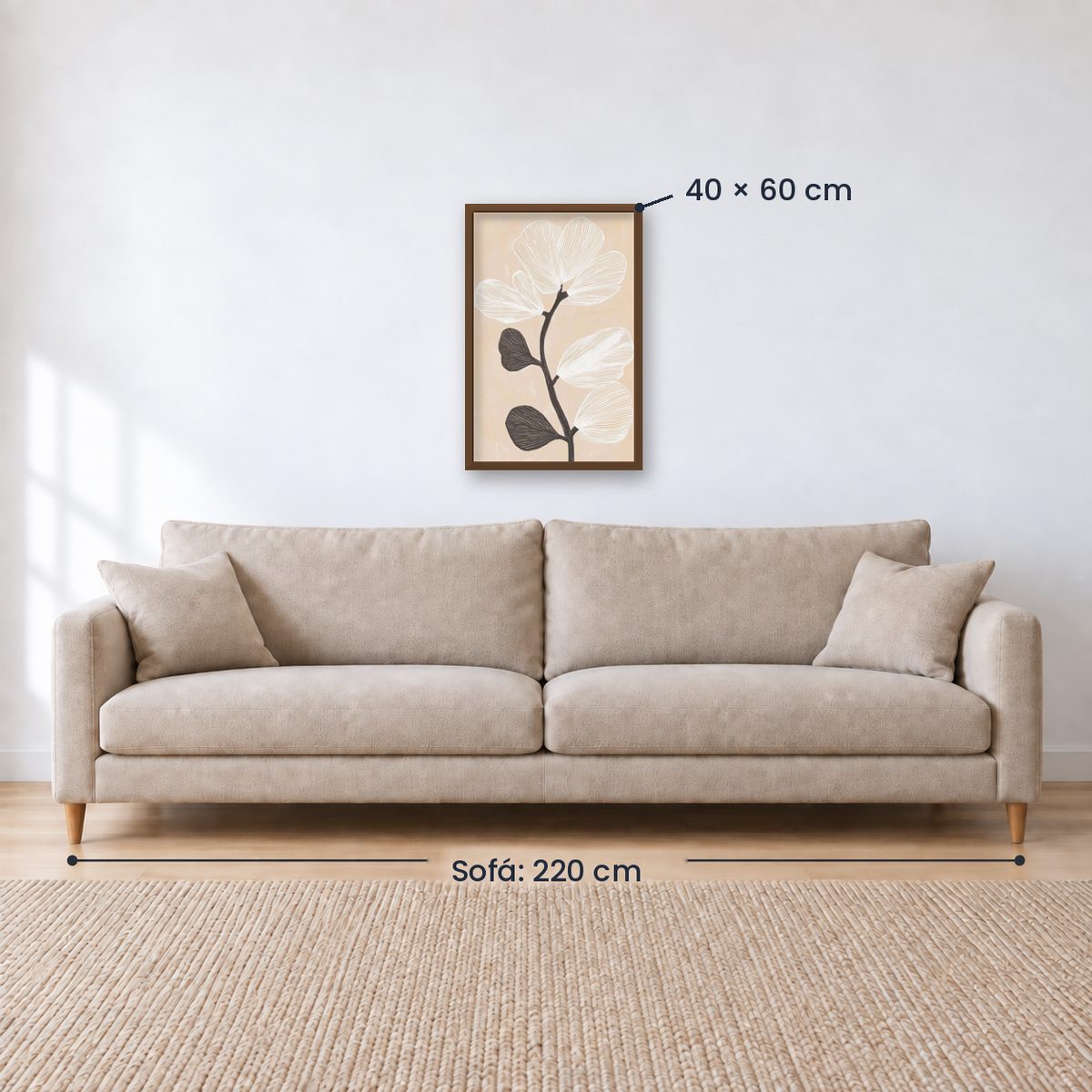 Cuadro Decorativo Botánicos, Plantas, Botanic Vibes XIX