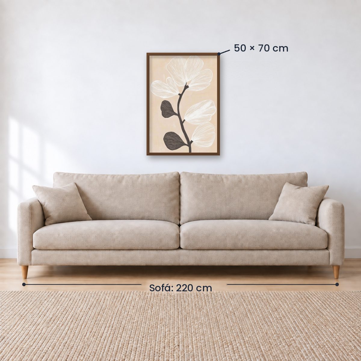 Cuadro Decorativo Botánicos, Plantas, Botanic Vibes XIX