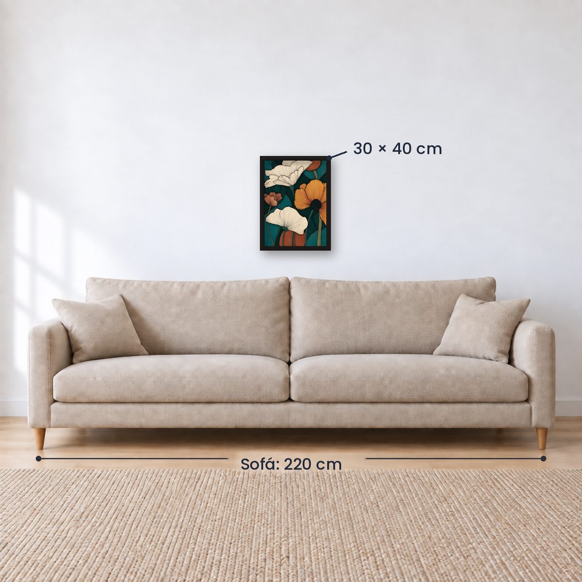 Cuadro Decorativo Botánicos, Plantas, Botanic Vibes XV