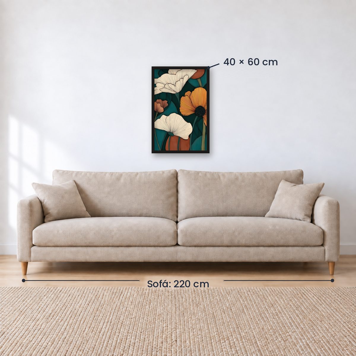 Cuadro Decorativo Botánicos, Plantas, Botanic Vibes XV
