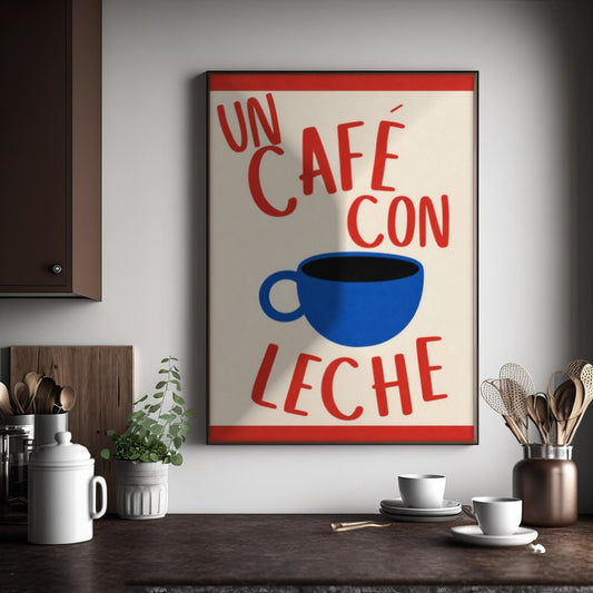 Cuadro Individual Café Coffee Mood XVI