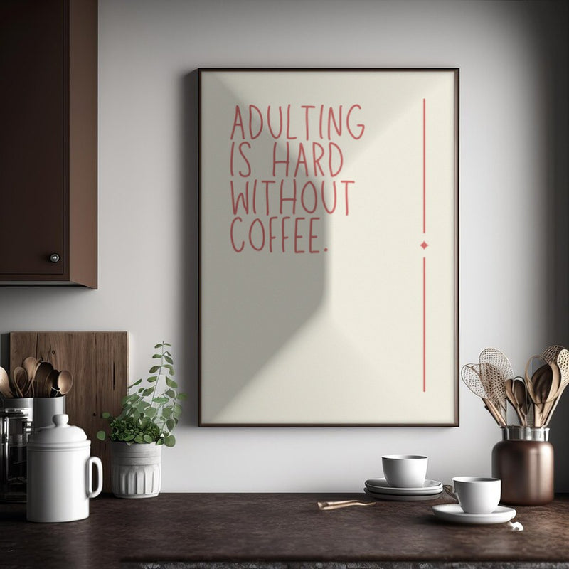 Cuadro Individual Coffee Mood XVIII