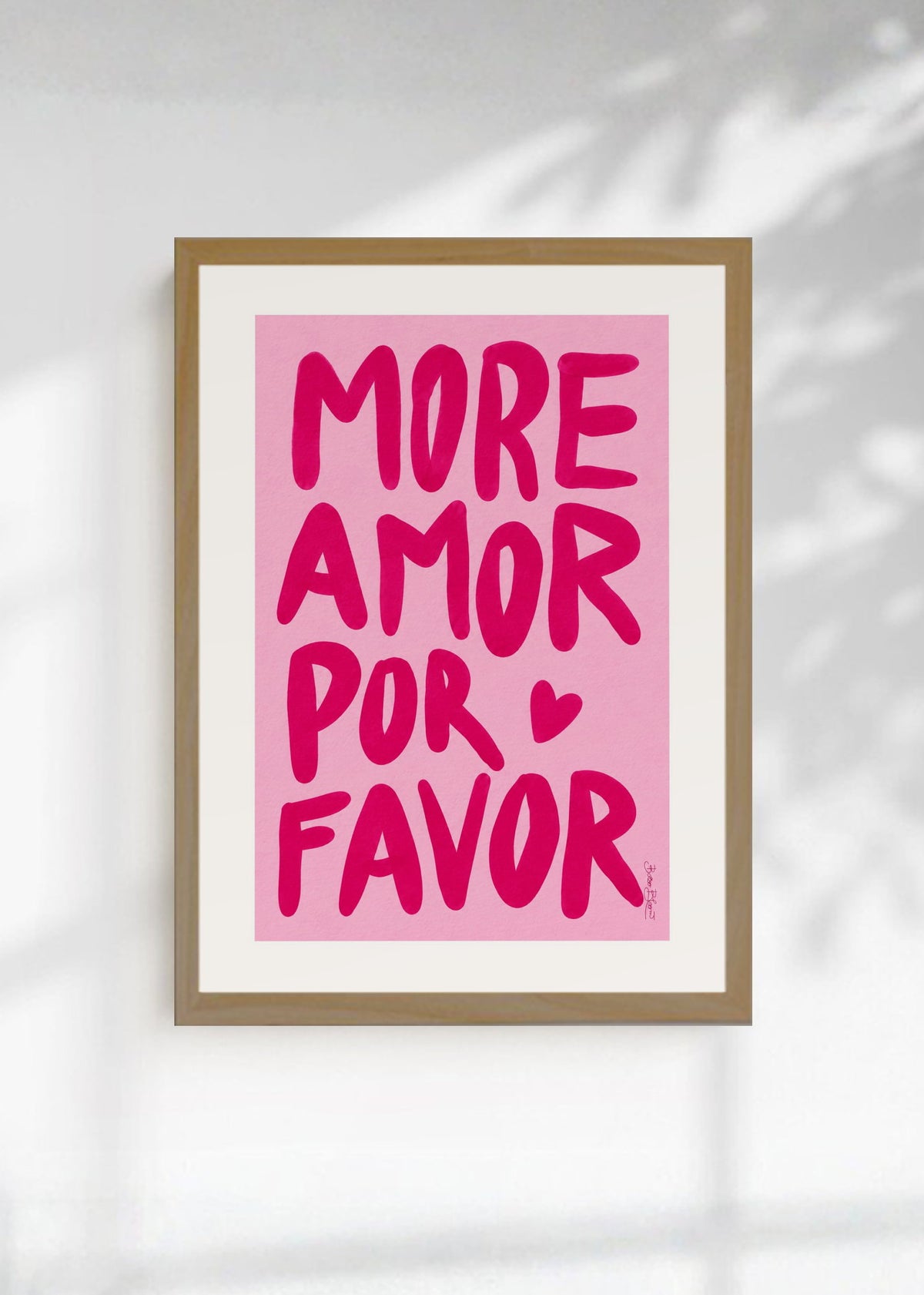 Cuadro Decorativo Colours in the Air, More Amor Por Favor