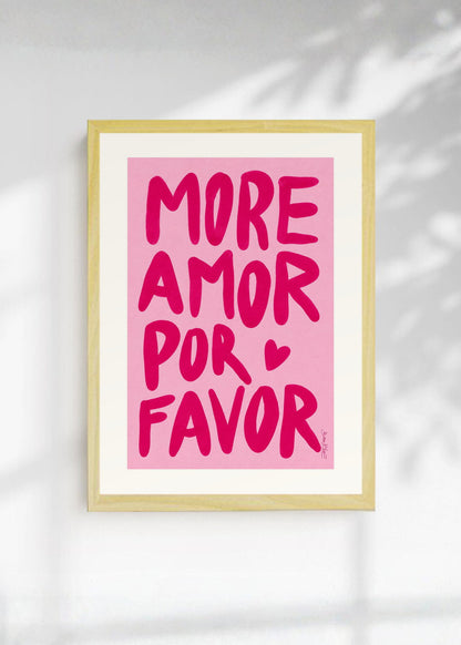 Cuadro Decorativo Colours in the Air, More Amor Por Favor